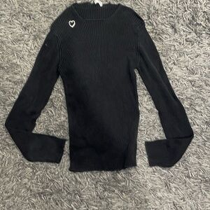 Emporio Armani black sweater size 32